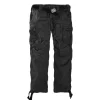 CARGOHOSE FALLSCHIRMJÄGER SCHWARZ (O. GÜRTEL)