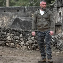 CARGOHOSE FALLSCHIRMJÄGER ANTHRA (O. GÜRTEL)