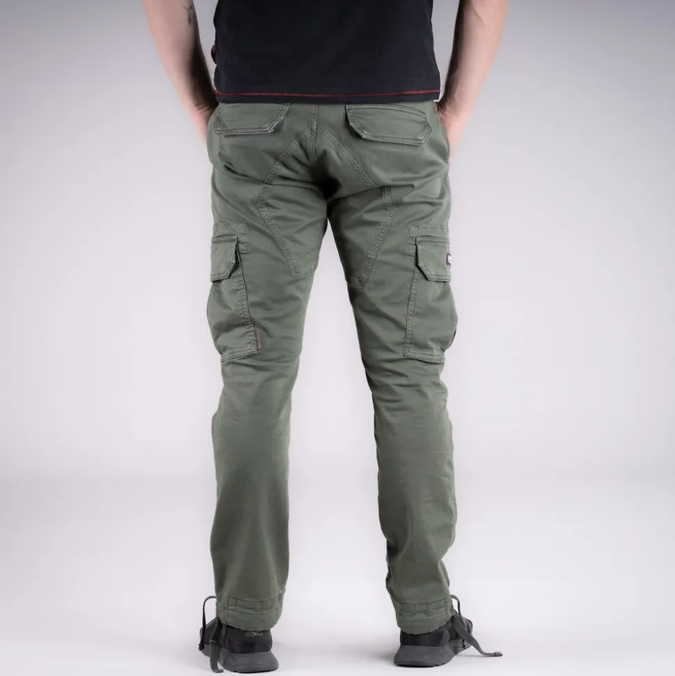 CARGOHOSE FORSUND OLIV (O. GÜRTEL)