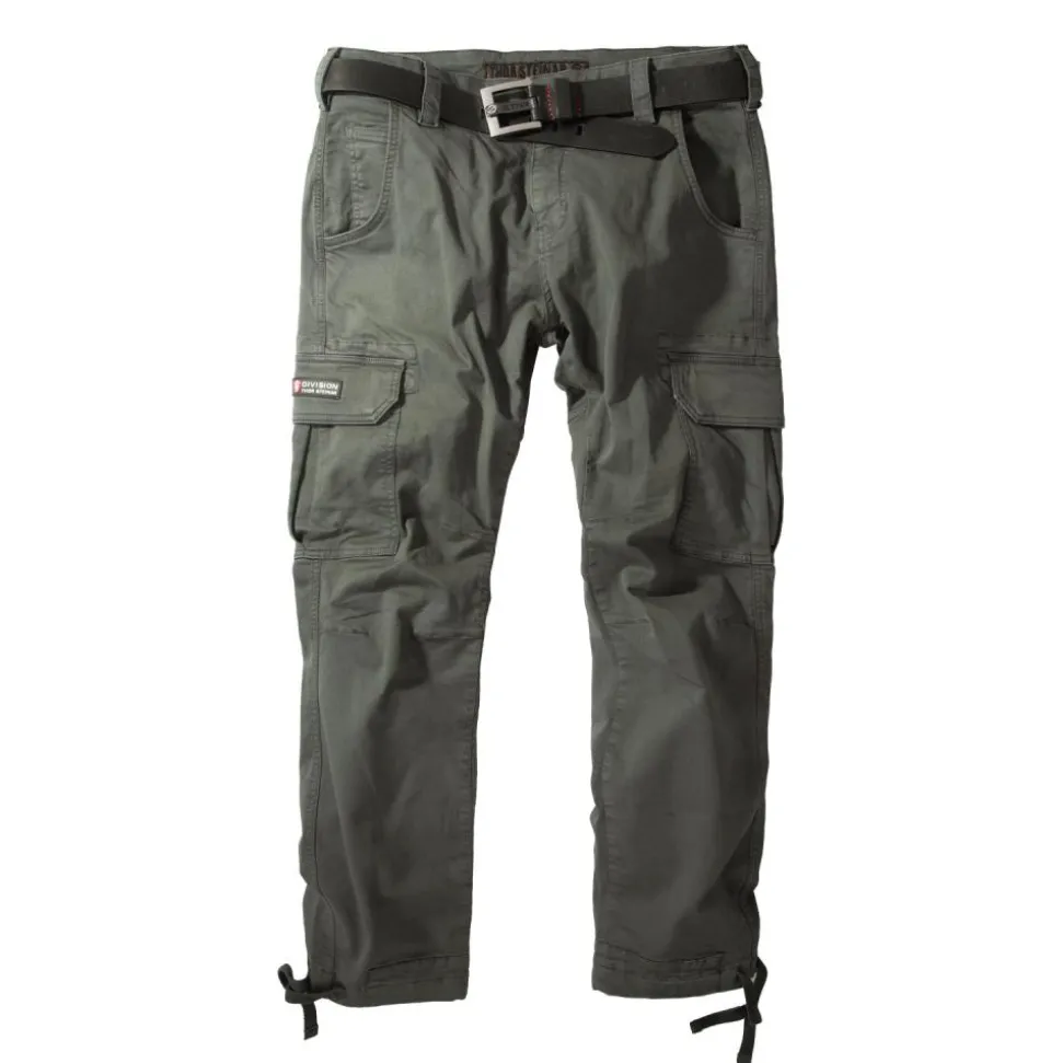 CARGOHOSE FORSUND OLIV (O. GÜRTEL)
