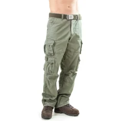 CARGOHOSE KEN OLIV (O. GÜRTEL)