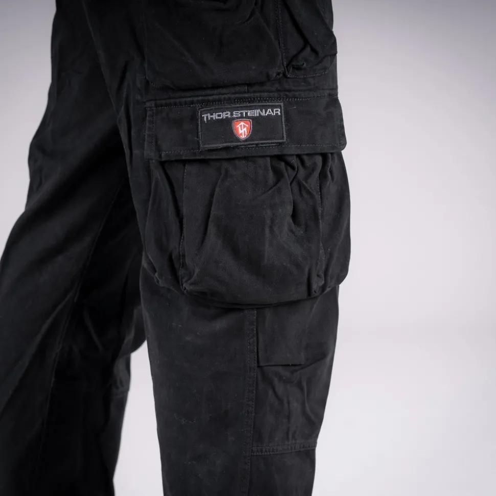 CARGOHOSE KEN SCHWARZ (O. GÜRTEL)