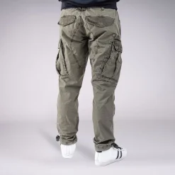 CARGOHOSE LANDO OLIV (O. GÜRTEL)