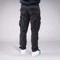 CARGOHOSE LANDO SCHWARZ (O. GÜRTEL)