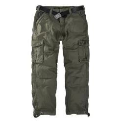 CARGOHOSE TARGET OLIV (O. GÜRTEL)