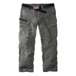 CARGOHOSE VITUS OLIV (O. GÜRTEL)