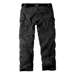CARGOHOSE VITUS SCHWARZ (O. GÜRTEL)