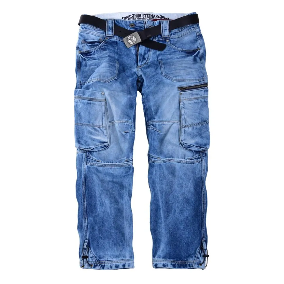 CARGOJEANS BROR DENIM-LIGHTBLUE (O. GÜRTEL)