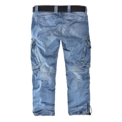 CARGOJEANS STAHLHEIM II DENIM-LIGHTBLUE (O. GÜRTEL)