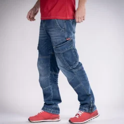 CARGOJEANS STAHLHEIM II MITTELBLAU (O. GÜRTEL)