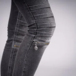 DAMEN JEANS SKARE GRAU