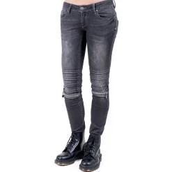 DAMEN JEANS SKARE GRAU
