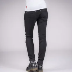 DAMEN JEANS SKARE SCHWARZ