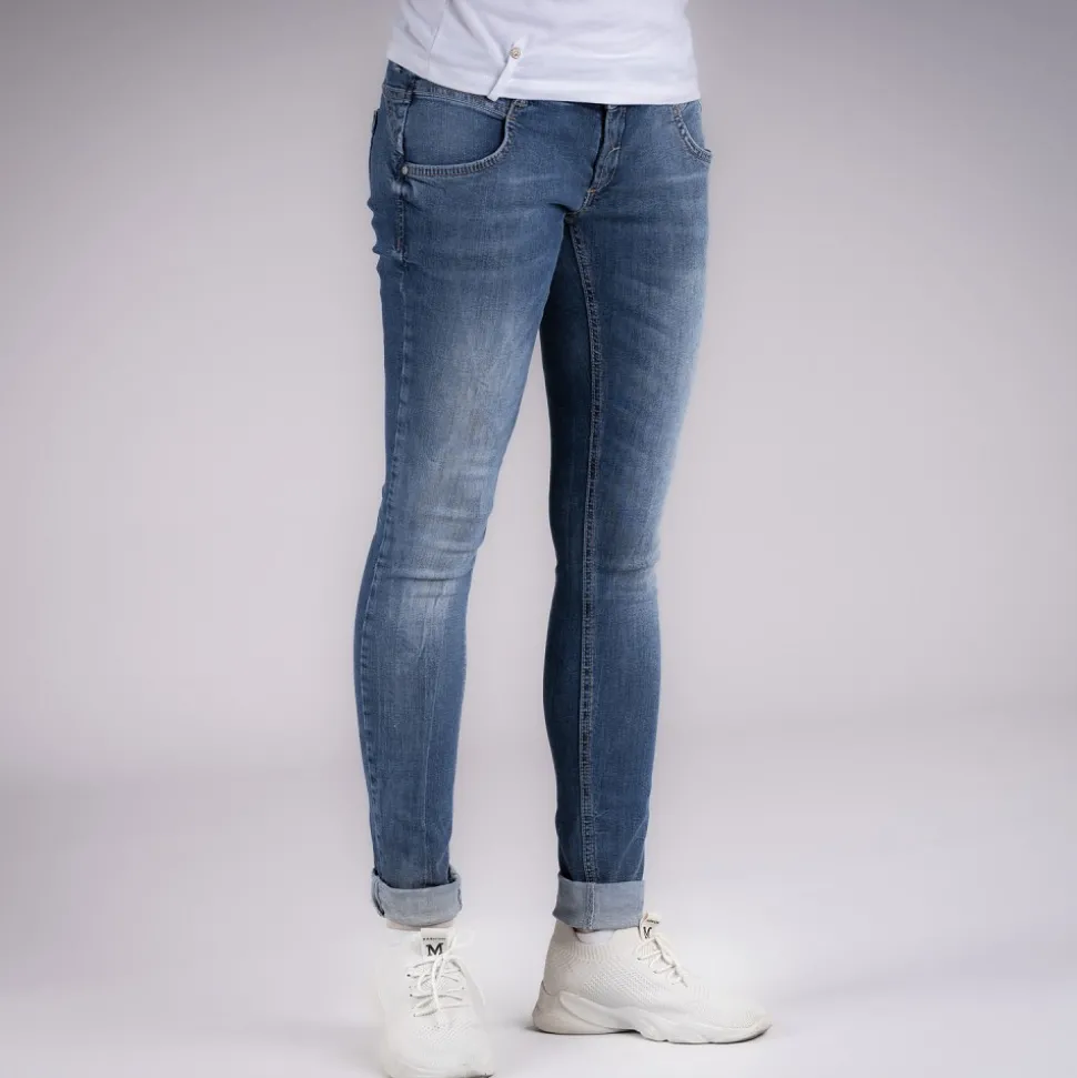 DAMEN JEANS SØNDERA MITTELBLAU