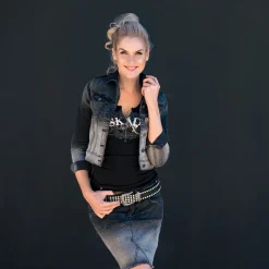 DAMEN JEANSJACKE SKARA