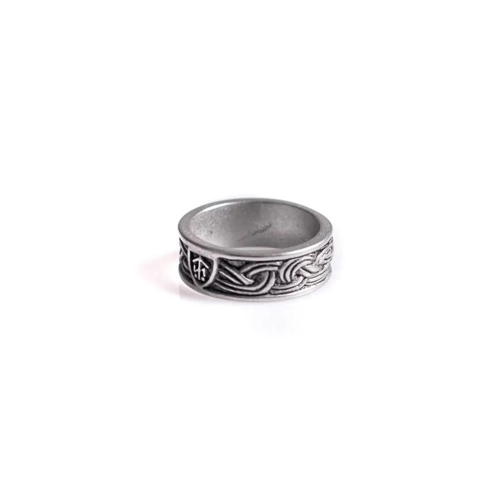 DAMEN RING KNOTEN EDELSTAHL