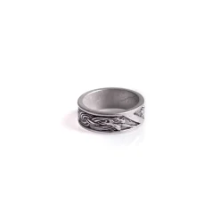 DAMEN RING KNOTEN EDELSTAHL