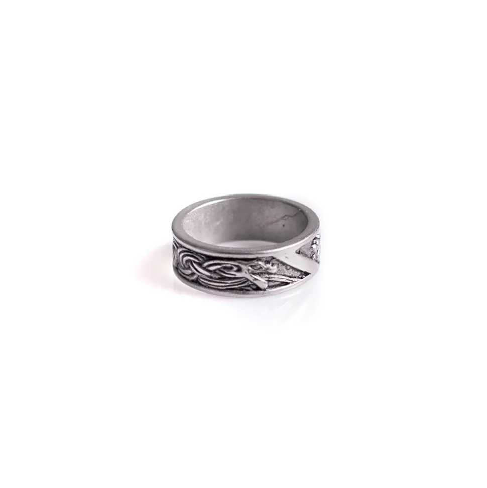 DAMEN RING KNOTEN EDELSTAHL