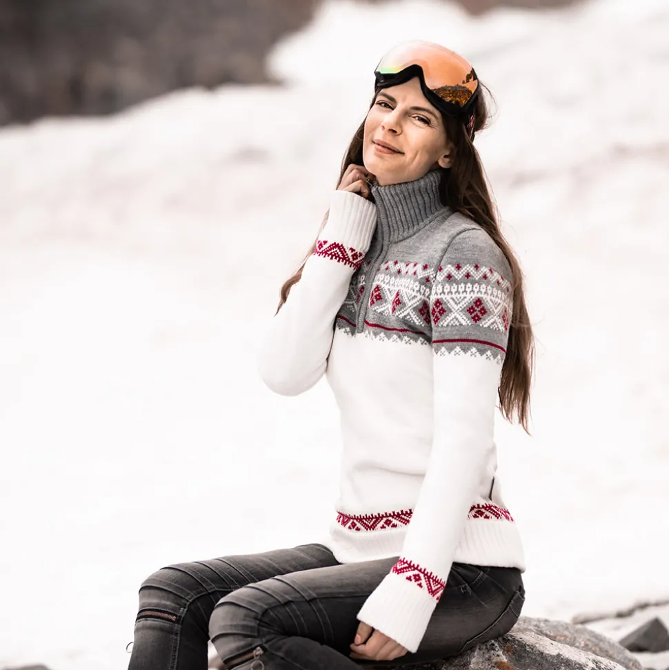 DAMEN STRICKPULLOVER JORUN