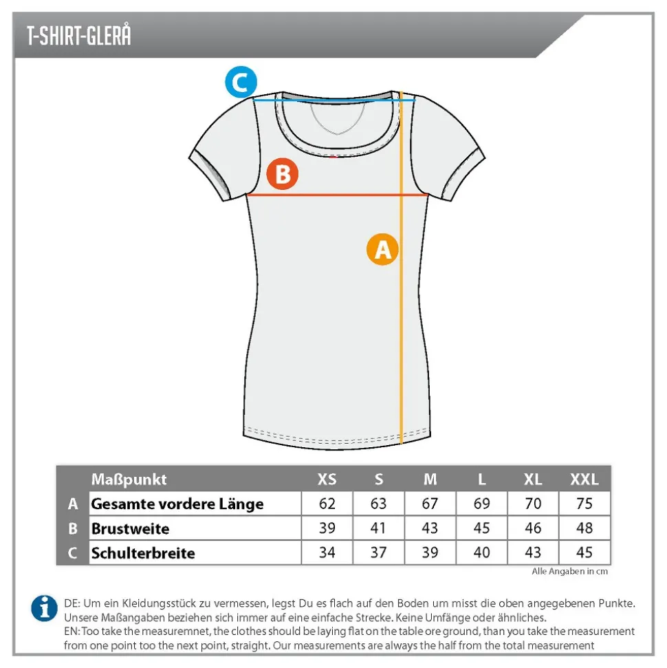 DAMEN T-SHIRT GLERÅ