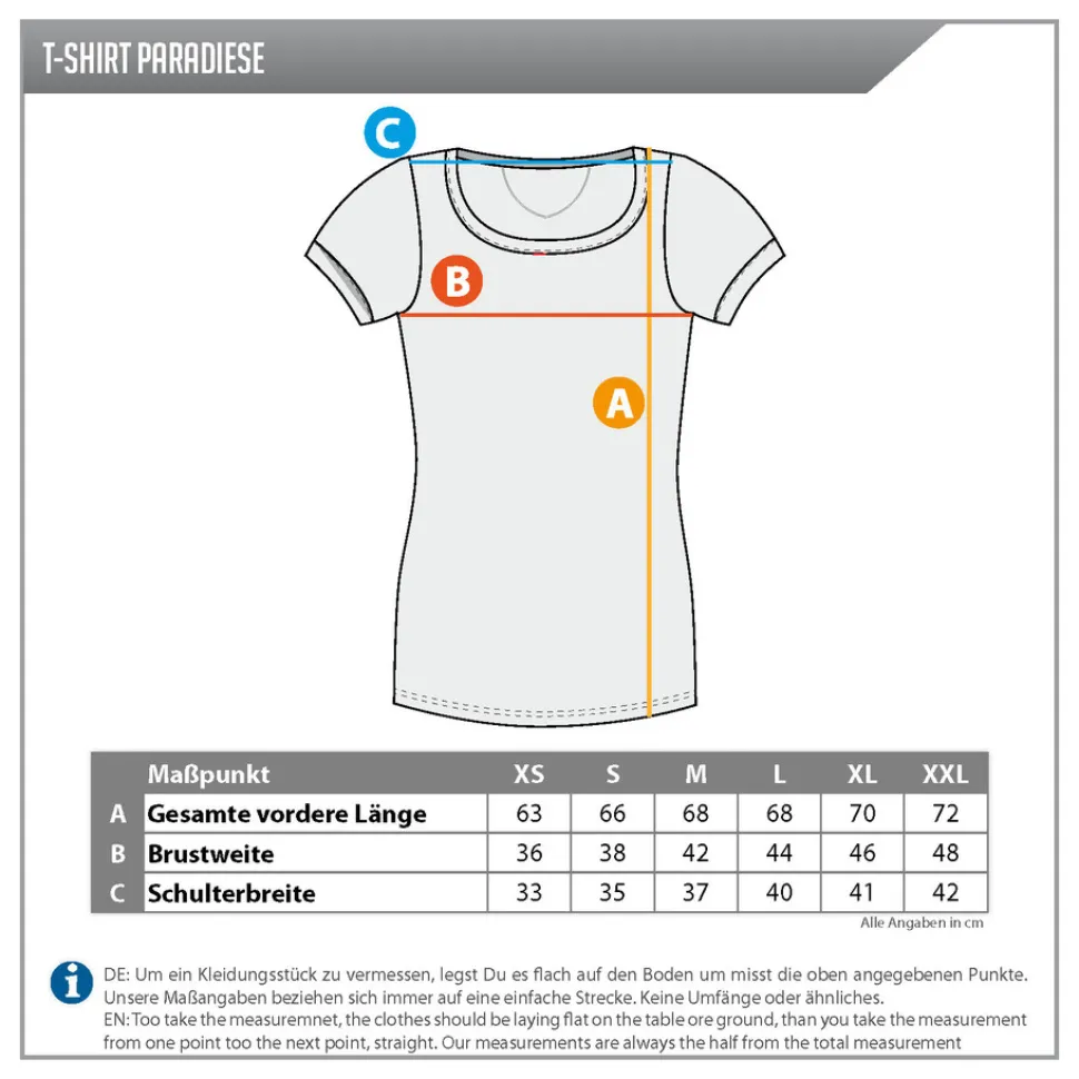 DAMEN T-SHIRT PARADISE