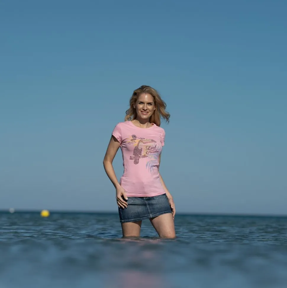 DAMEN T-SHIRT PARADISE