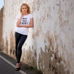 DAMEN T-SHIRT WHY NOT NOW