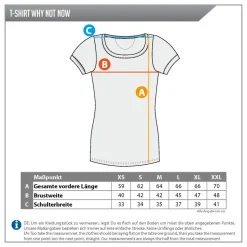 DAMEN T-SHIRT WHY NOT NOW