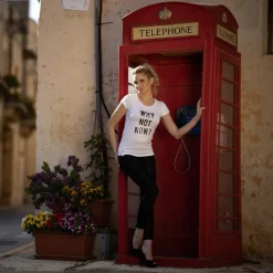 DAMEN T-SHIRT WHY NOT NOW