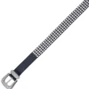 DAMEN-LEDERGÜRTEL RHINESTONE