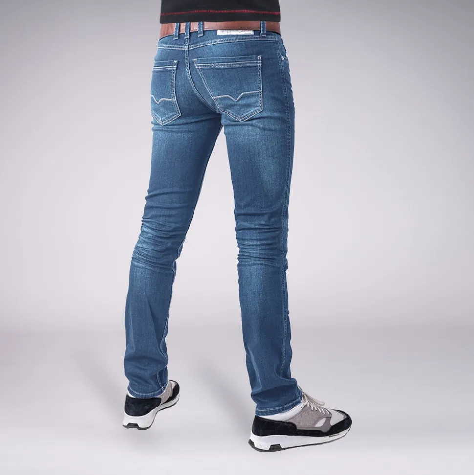 JEANS HALDOR DENIM-BLUE (O. GÜRTEL)