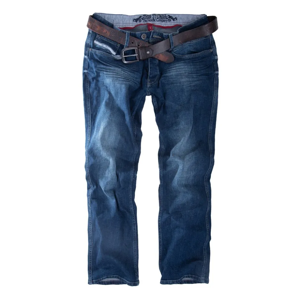 JEANS HALDOR DENIM-BLUE (O. GÜRTEL)
