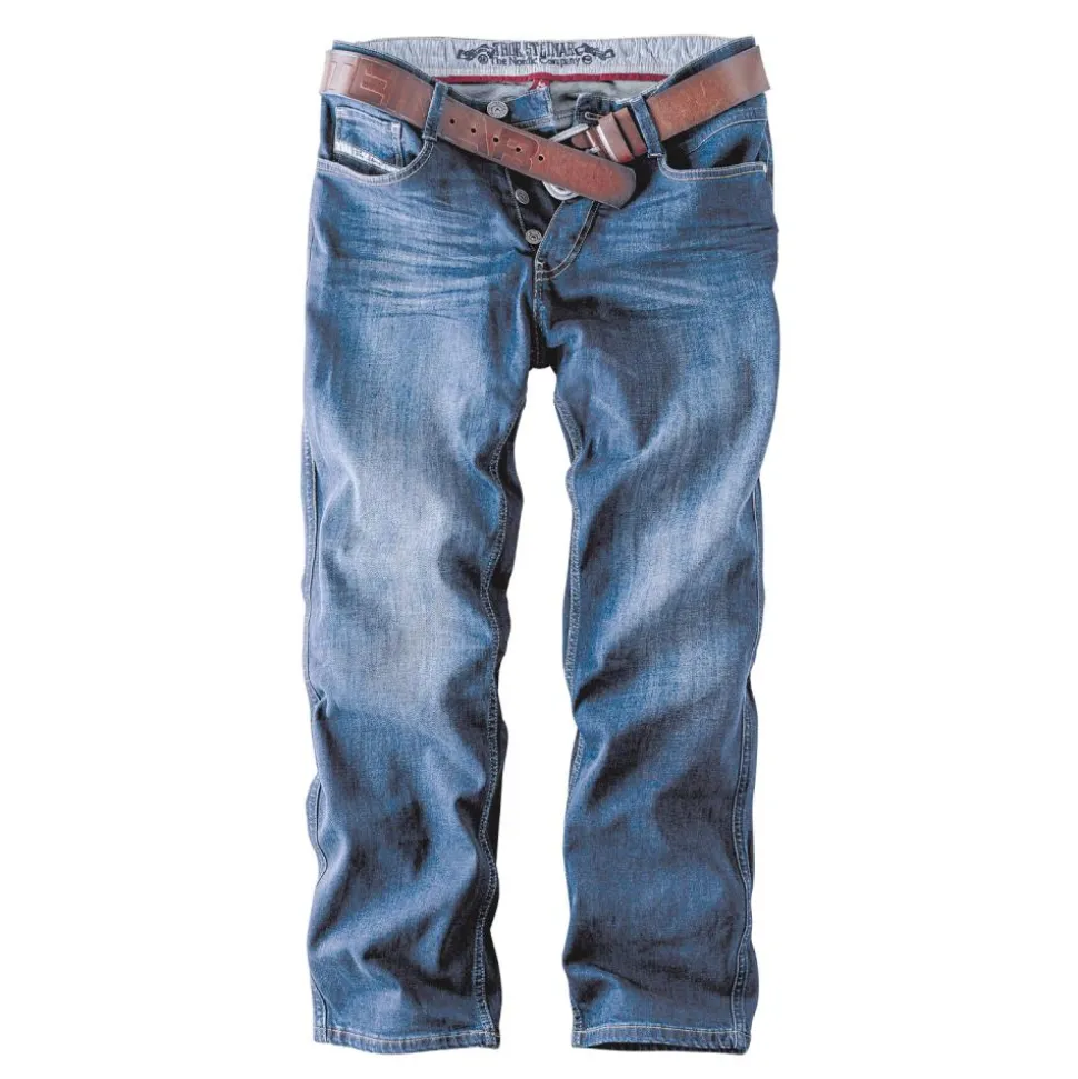 JEANS HALDOR DENIM-LIGHTBLUE (O. GÜRTEL)