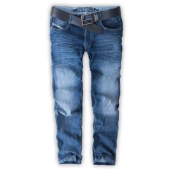 JEANS HALDOR MITTELBLAU (O. GÜRTEL)