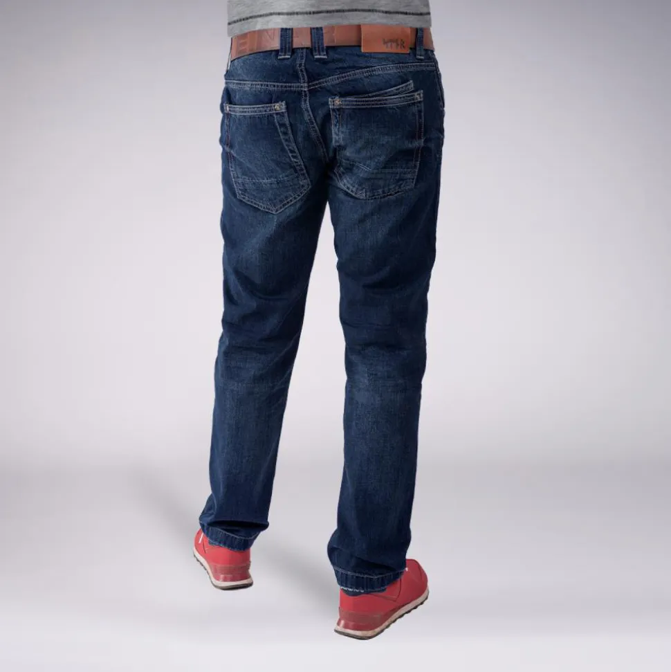 JEANS HARØY COMFORT MITTELBLAU (O. GÜRTEL)
