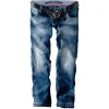 JEANS HARØY DENIM-BLAU (O. GÜRTEL)