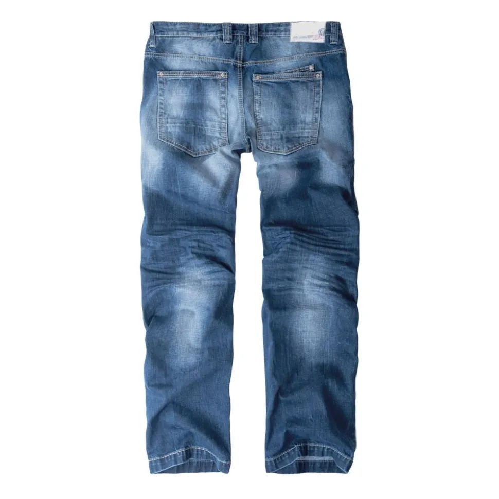 JEANS HARØY DENIM-BLAU (O. GÜRTEL)