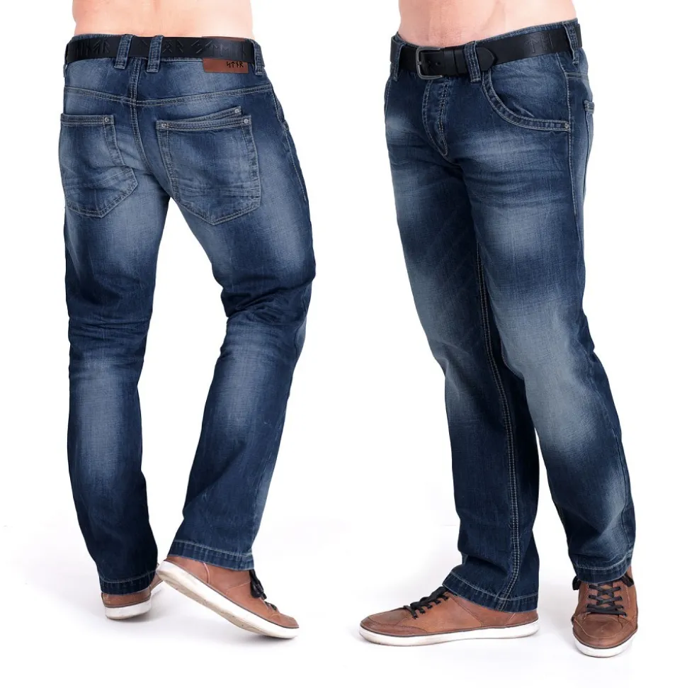 JEANS HARØY DUNKELBLAU (O. GÜRTEL)
