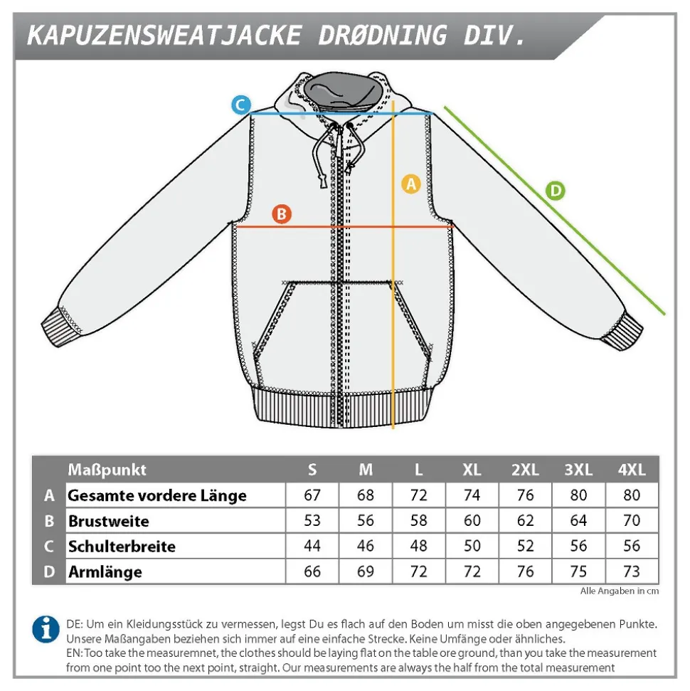 KAPUZENJACKE DRØDNING DIV.